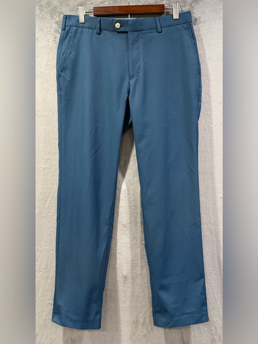 Peter Millar Crown Crafted Performance Blue Pants Mens Size 32 x 32 Golf Preppy